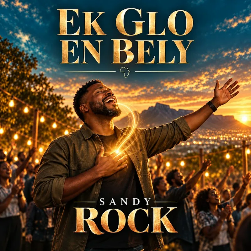 Ek Glo en Bely by Sandy Rock — cover artwork