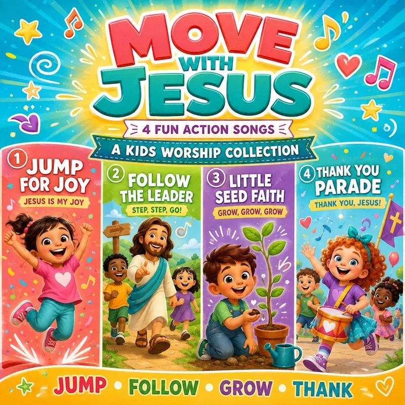 Move with Jesus by Sandy Rock — cover artwork