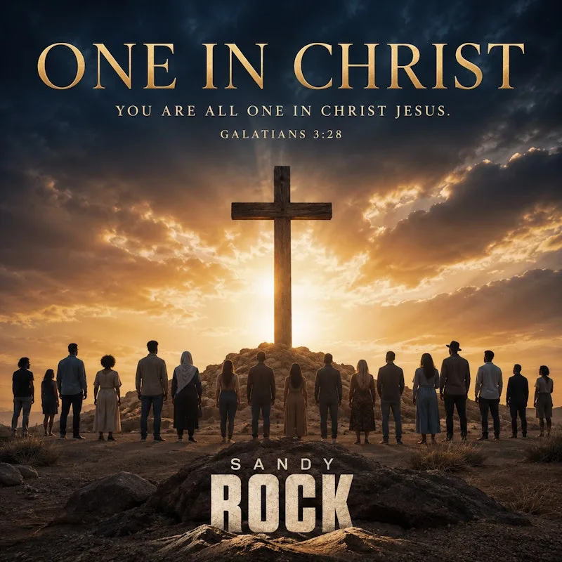 One in Christ by Sandy Rock — cover artwork