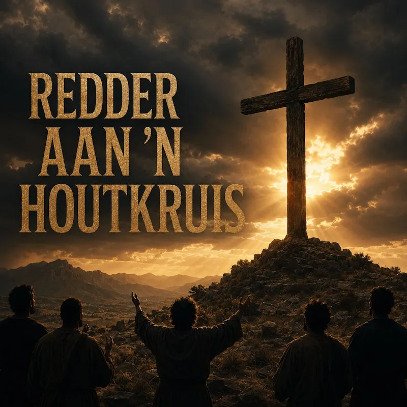 Redder aan 'n Houtkruis by Sandy Rock — cover artwork