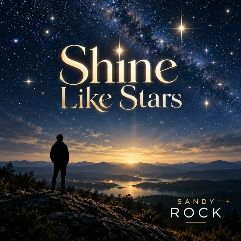 Shine Like Stars by Sandy Rock — cover artwork