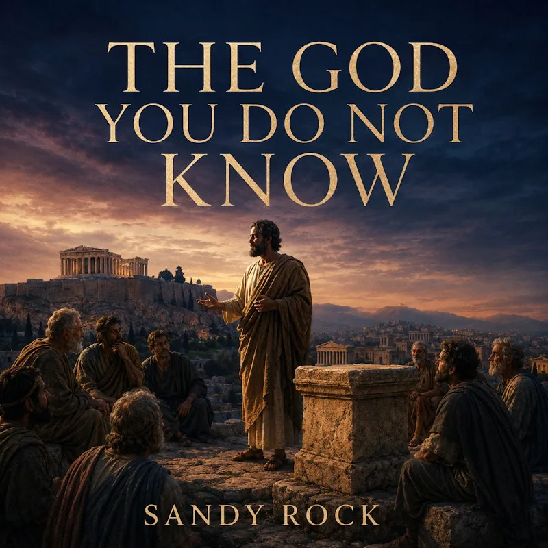 The God You Do Not Know by Sandy Rock — cover artwork