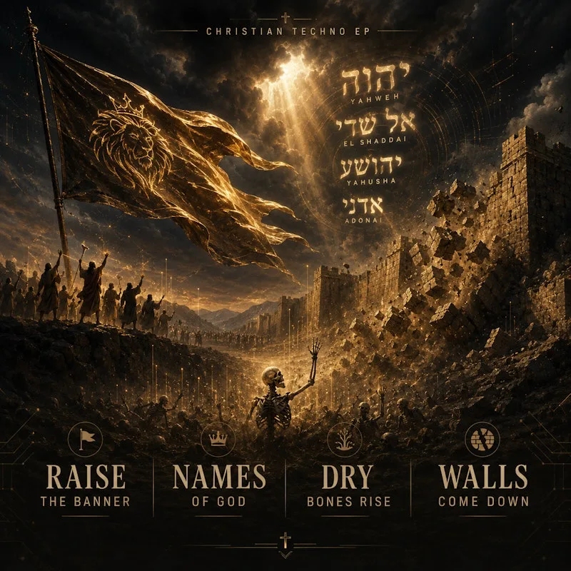 Raise the banner by Sandy Rock — cover artwork