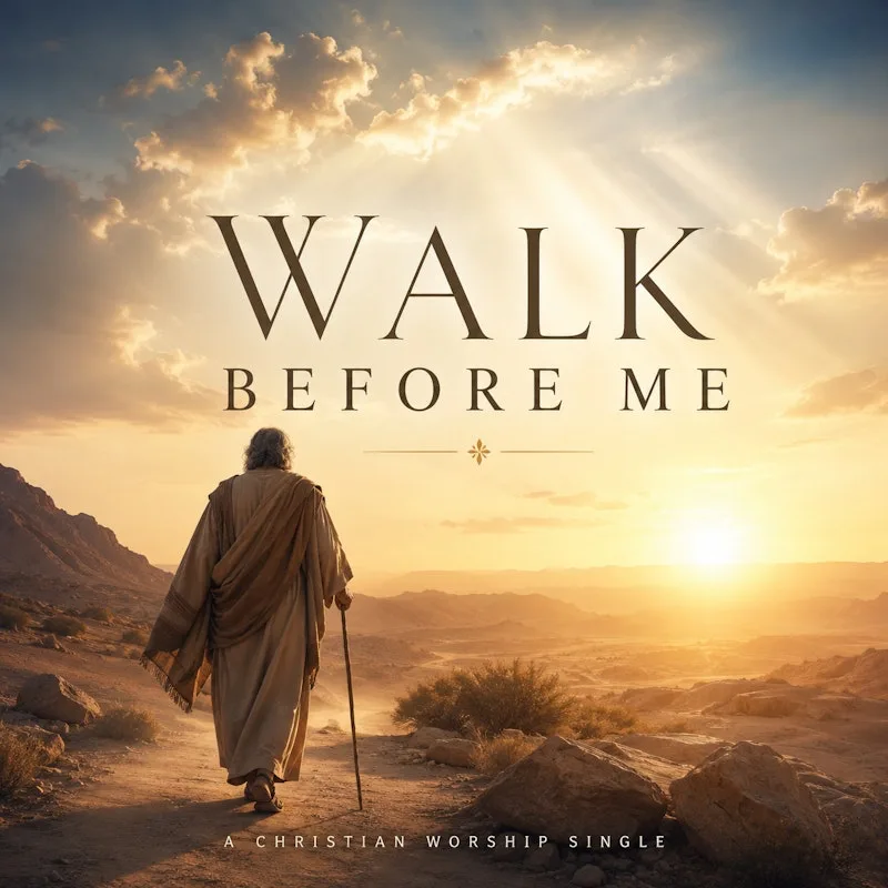 Walk Before Me by Sandy Rock — cover artwork